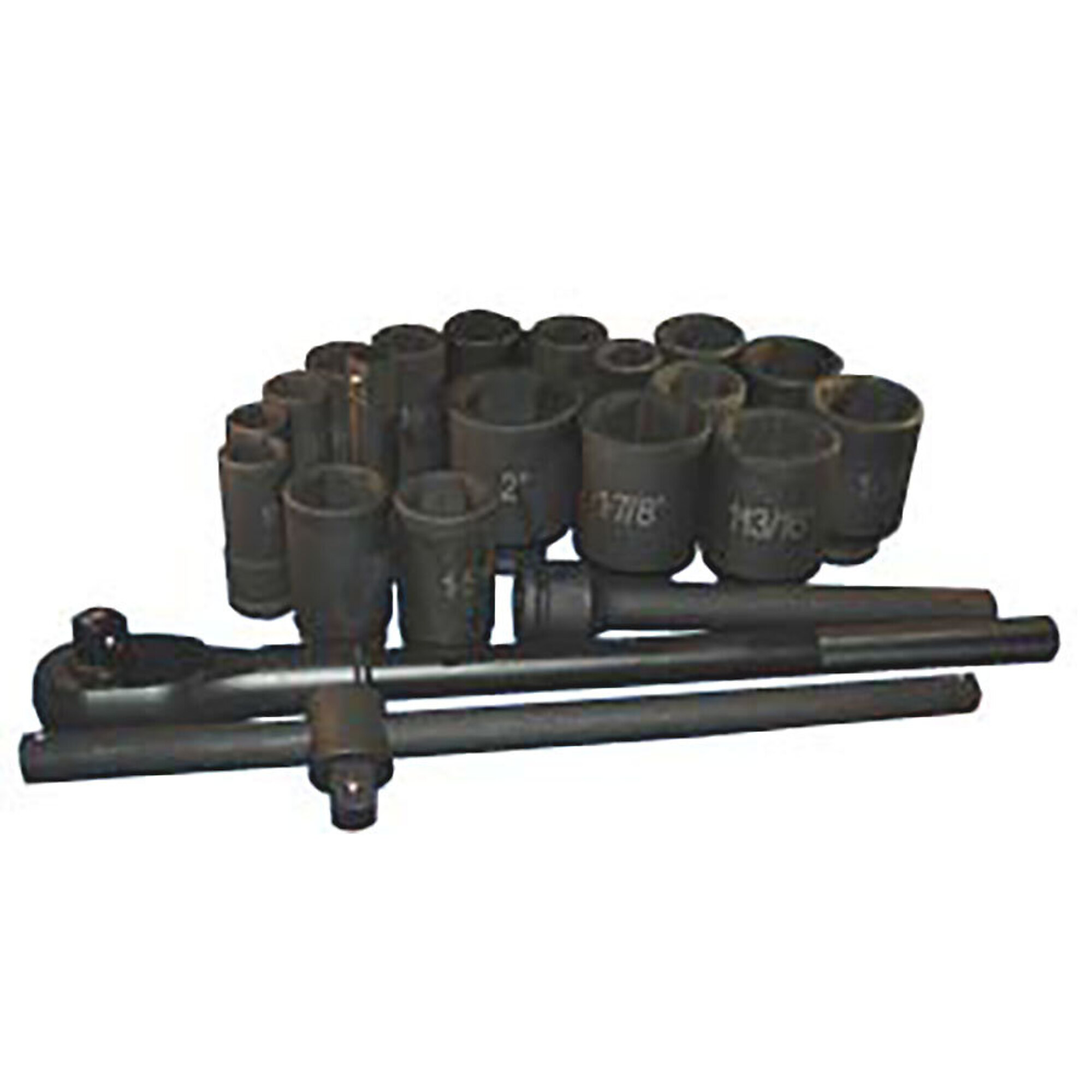 ATD Socket Impact Set 3/4Dr 22Pc Fractional Deep, Model# 10567